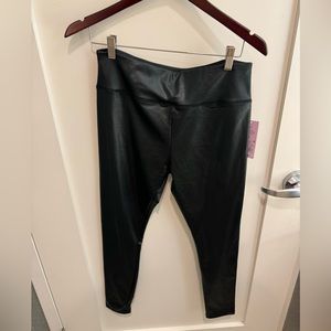 Wild Fable Black Faux Leather Leggings